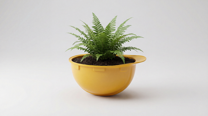 Vision: Safety helmet to be transformed into plant pot