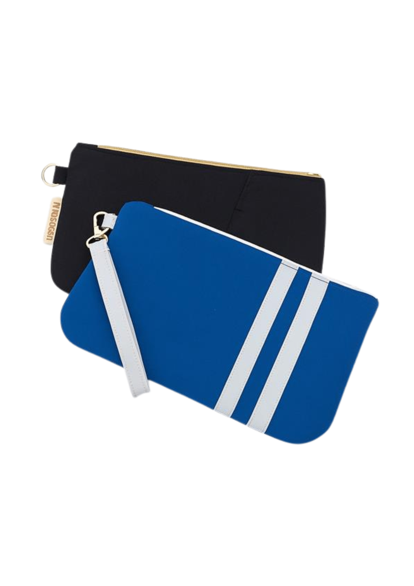 Recycled laptop sleeve from safety coveralls