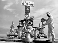 Wellhead maintenance on BG 56, 1959.jpg